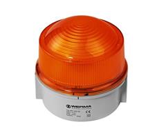 897.300.55 Werma  XenonStrobe 897  24vDC 2:AMBER 15J 1Hz IP65 Base Mount Double Flash